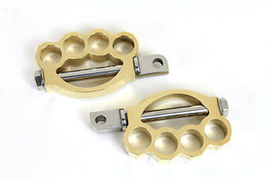 Knuckle Footpeg Set Sand