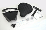 Black Leather Solo Seat With Mount Kit