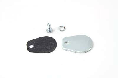 SPEEDOMETER BLOCK OFF PLATE KIT, ZINC