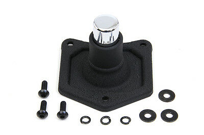 billet aluminum REMOTE STARTER BUTTON, BLACK for FXST 1991-UP, XL 1991-UP