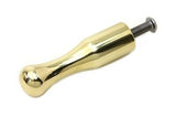 Contour shifter peg is constructed of solid brass.