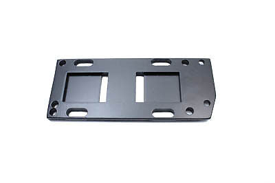 Black 4-Speed Transmission Mounting Plate @ FL 1941-84, Replaces OEM # 47698-65