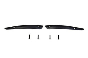 Black Split Windshield Trim Set, Replaces OEM No: 57400320, FLTR 2015-UP