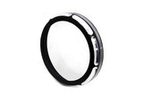 7" Black Anodize Burst Headlamp Trim Ring