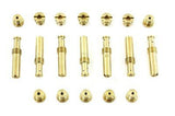 Aftermarket carburetor main jet replacement asst. for S&S "B", "G" and "E"