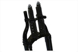 28" Spring Fork Assembly Black