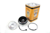 Black 7" K Headlamp with Chrome Rim