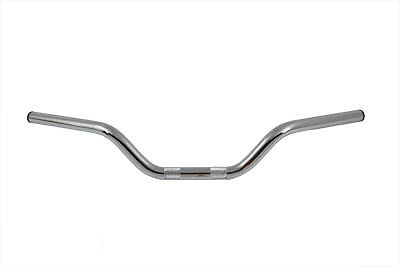 REPLICA HANDLEBAR WITH INDENTS, CHROME