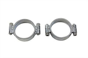 INTAKE MANIFOLD CLAMP SET, CHROME