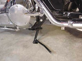 CENTER STAND, NON-ADJUSTABLE, BLACK, Bolts on to Harley FLT 1980-2008