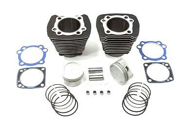 1200cc Cylinder and Piston Conversion Kit Black for Harley XL 1986-2003