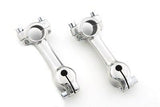 Hellings & Stellings style riser set will accept 1" handlebars