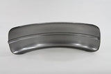 Round profile chopper raw fender, 9" wide, ribbed type British Style center bead