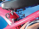 Solo seat mount kit with 2" hair pin springs. Kit includes nose & rear bracket