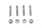 Exhaust Stud w Stainless Steel nuts, Replaces OEM No 12-2125, Fits FLST 1986-UP