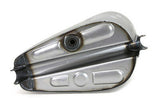 Universal Fit Chopper Peanut Gas Tank, 2.5 gallons, 22mm Petcock, Bayonet Neck