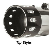 4.5" O.D. MUFFLER SET FOR TOURING MODELS- Vortex Style