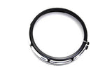 7" Black Anodize Burst Headlamp Trim Ring