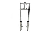 Fork Assembly with Polished Sliders Dual Disc