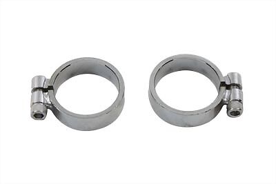 ALLEN EXHAUST CLAMP SET, CHROME