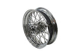 17" x 4.5" Rear Spoke Wheel Chrome