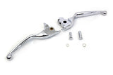 Chrome 3-Slot Wide Hand Lever Set