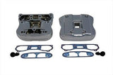 Chrome rocker box six piece cover kit includes gaskets, Fits: XL 1991-2003