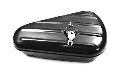 Oval Right Side Black Tool Box, Replaces OEM No: 64205-40, Fits FL 1940-1957