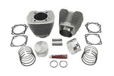 USA Made! S&S 88" Evolution 3-5/8" Big Bore Cylinder Kit Silver