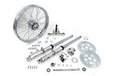 Fork Assembly with Polished Sliders 21" Wheel