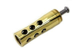 Brass hole shot style shifter peg