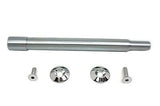 Chrome Flush Mount Front Axle Kit for Harley FL 2000-2007