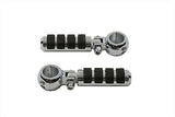 Chrome Cats Paw Style Footpeg Set