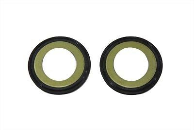 Bearing seal set features metal backed seals, fits 1