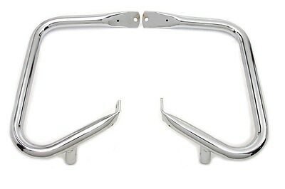 Chrome Rear Buffalo Engine Bar Set fits Harley FLT 1997-2013