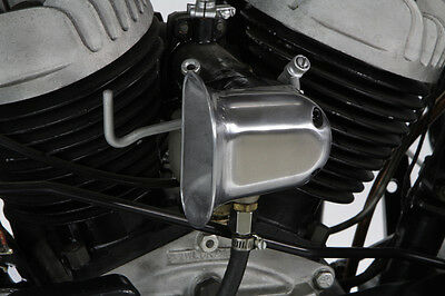 Linkert Carburetor Air Scoop Polished