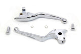 Chrome 3-Slot Wide Hand Lever Set