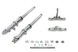 41mm Wide Glide Fork Kit with Chrome Sliders Fits: XL 1982-UP 10" dual disc