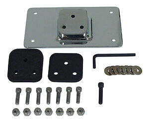 V-FACTOR CUSTOM LICENSE PLATE MOUNT & BACKING PLATE KIT