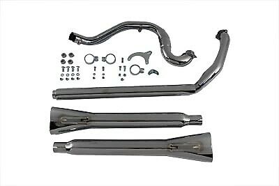 Crossover Exhaust Header and Muffler Kit FITS: FLT 1995-2006 FLHT 1995-2006