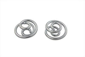 1 Pair of 1" Tall Tapered Barrel Style Solo Seat Springs for Choppers