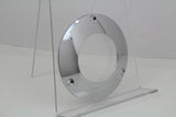 Chrome 3-Hole C-Thru Derby Cover