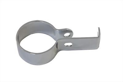 FRONT PIPE CLAMP, CHROME
