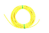 Original Vintage H-D style Yellow 25' Cloth Covered braided Wire