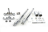 Fork Assembly with Chrome Sliders Stock Length