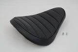Black Tuck & Roll Solo Saddle Seat, Replaces OEM No: 52000315, fits FLSL 2018-UP