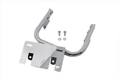 Chrome Lay-Down License Plate Bracket Fits FLHR 1997-UP