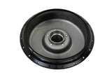 Front Wheel Hub and Brake Drum Black
