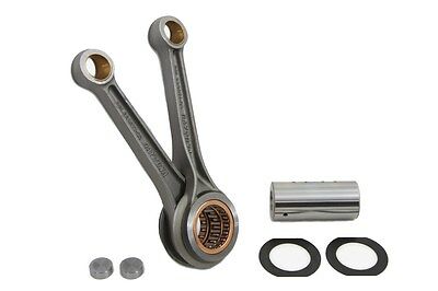 Connecting Rod Set fits Harley 1999-UP incl. crank pin, two solid caps, bearings