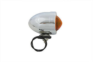 STANDARD BULLET MARKER LAMP, CHROME